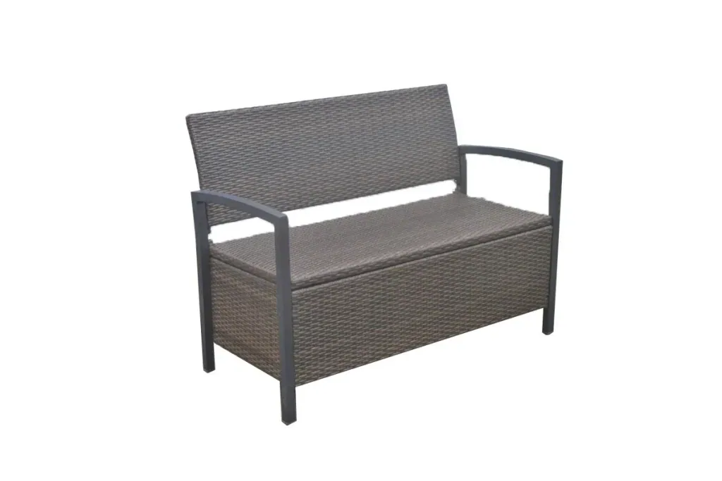 Garden bench "Ferrara" coffee
