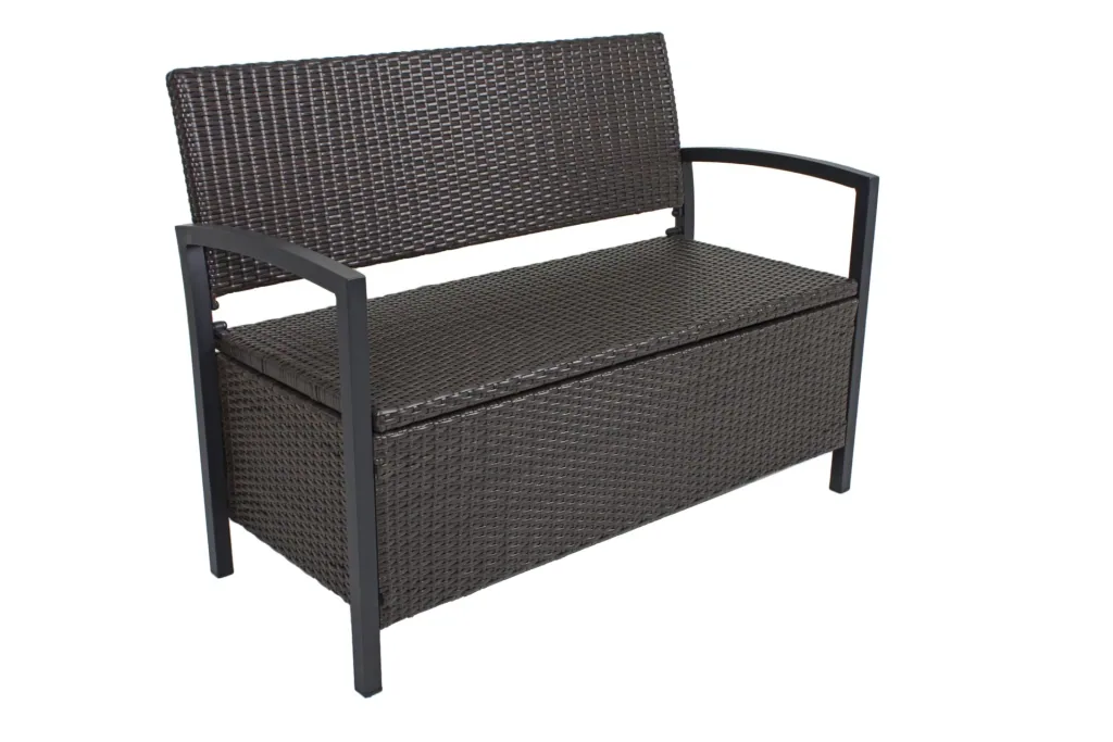 Garden bench "Ferrara" coffee