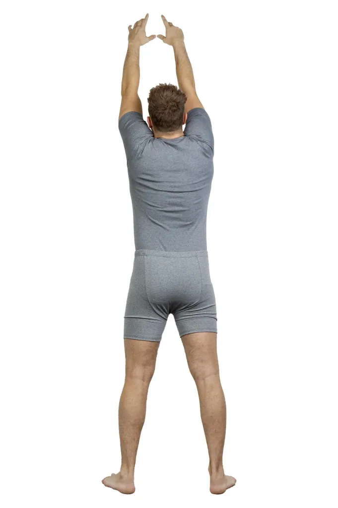 Undershirt, dark grey/melange, size M