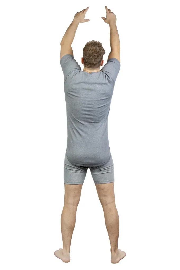 Undershirt, dark grey/melange, size M