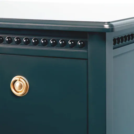 Gustavienne commode donkergroen