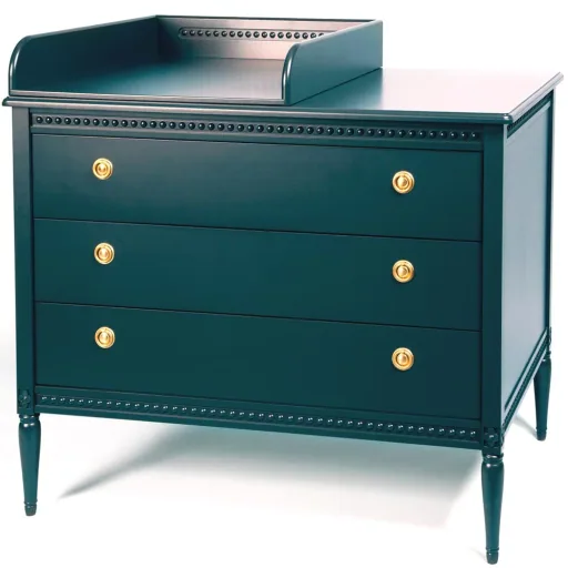 Gustavienne commode donkergroen
