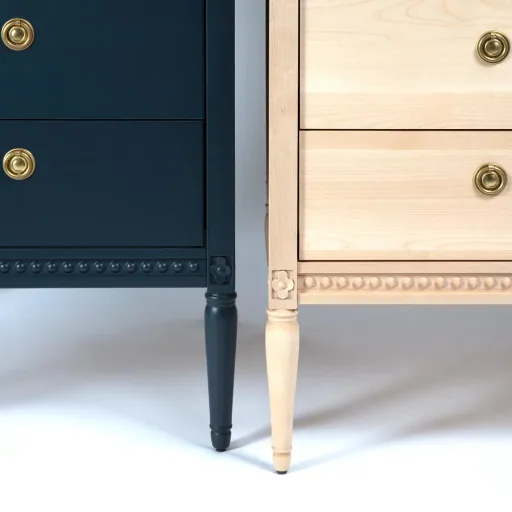 Gustavienne commode donkergroen