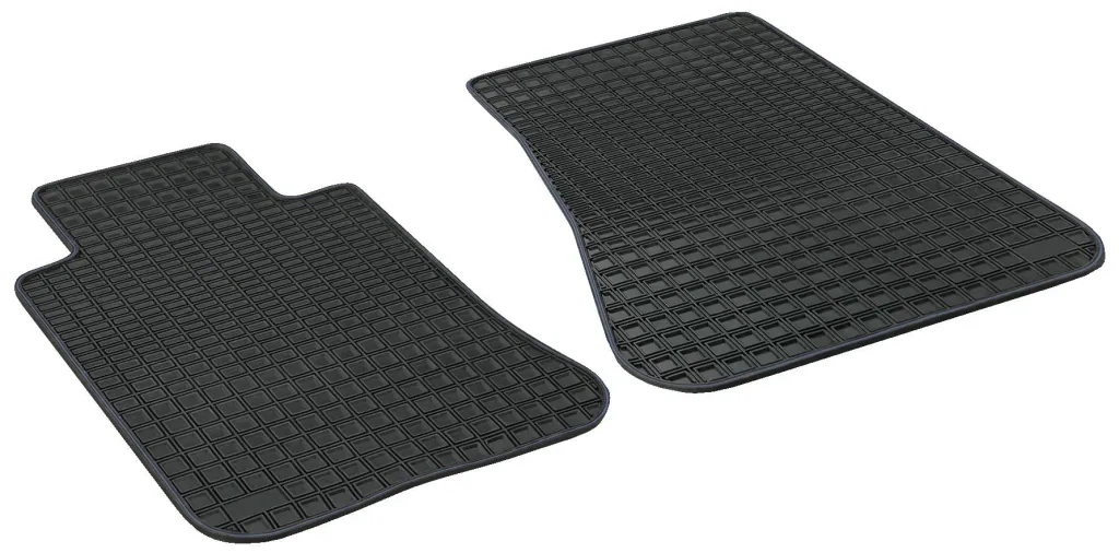 Blueline Premium rubber mat size 4 - 1 pair of front mats 70 x 54 cm
