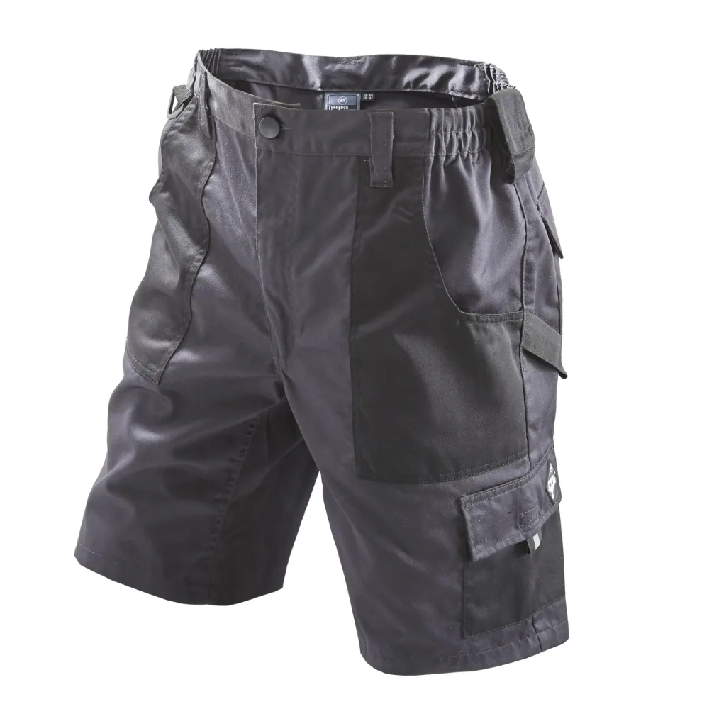 Worker shorts, color black, size M