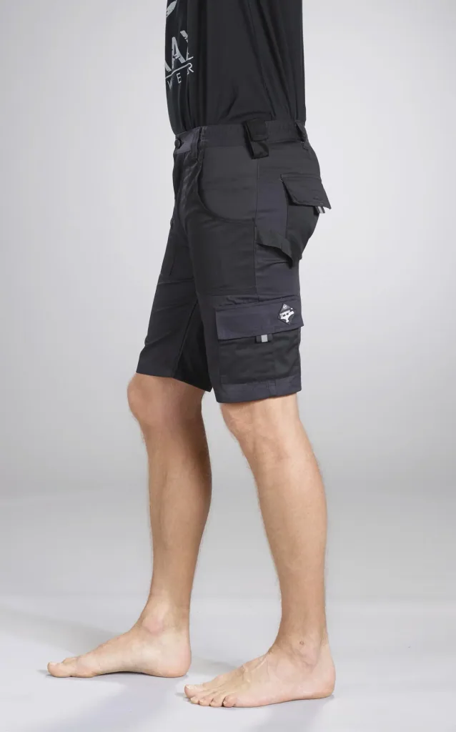 Worker shorts, color black, size M