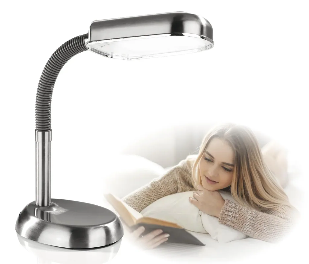 LED daylight table lamp stainless steel