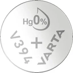 Silver oxide button cell V394 / SR45, 1.55 Volt - 1 piece