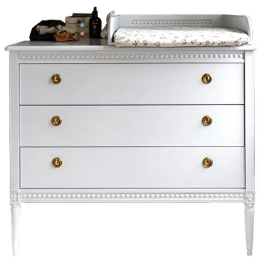 Gustavienne commode wit