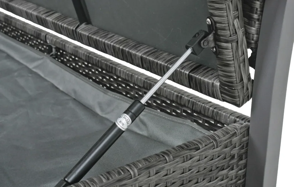 Garden bench "Ferrara" dark grey