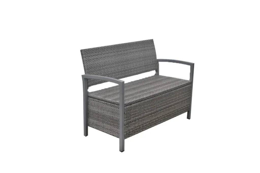 Garden bench "Ferrara" dark grey