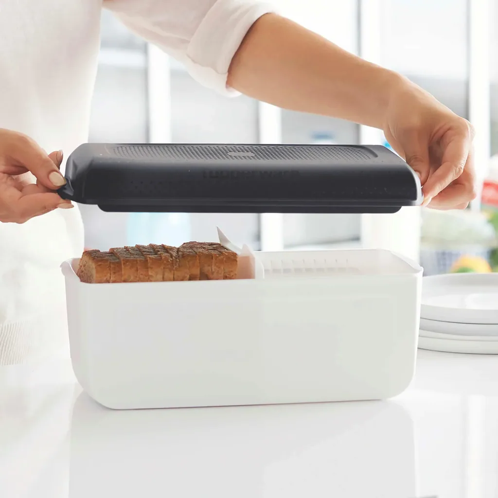 BreadSmart bread bin with divider, Junior, 15 x 16 x 32 cm