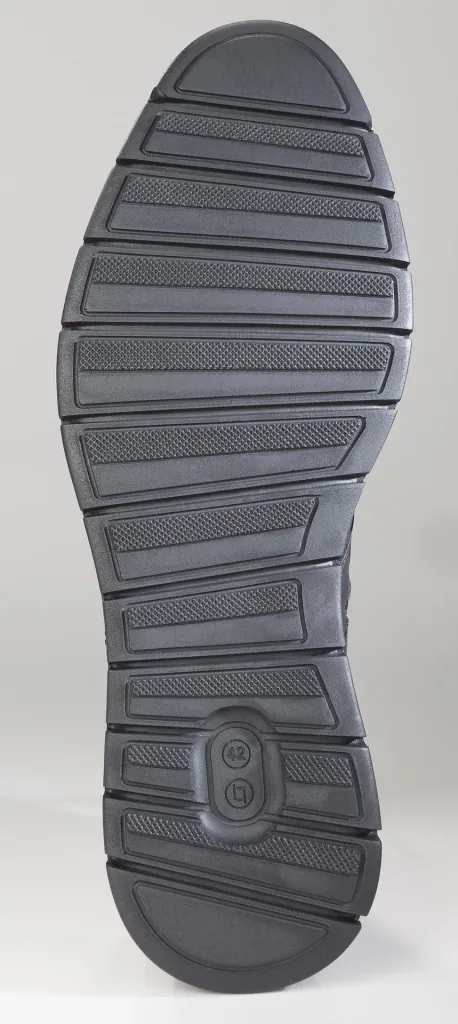 Ankle boots with zipper, color black, size 40