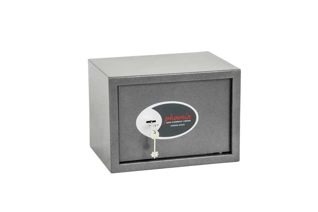 Vela Home & Office safe with key lock, external dimensions 250 x 350 x 250 mm
