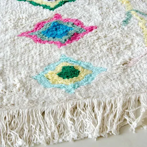 Lorena Canals tapijt Karool beige gekleurd