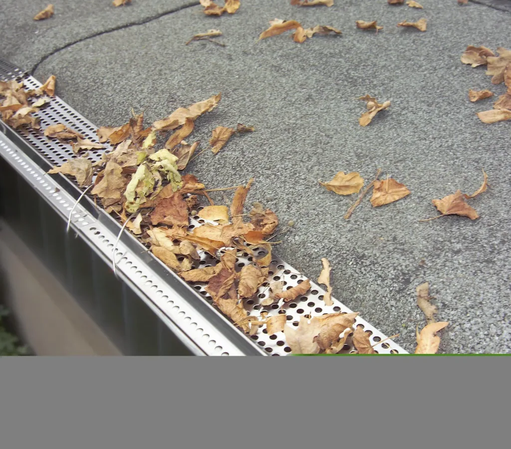 Stainless steel gutter guard 6 plates each 50 cm long/ 15 cm deep