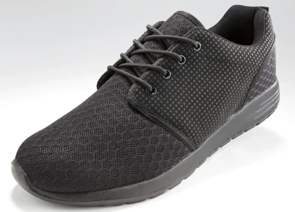 Lace-up shoe, feather-light, color anthracite, size 39