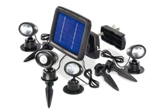 Solarspot "Trio", solar spotlight without motion detector