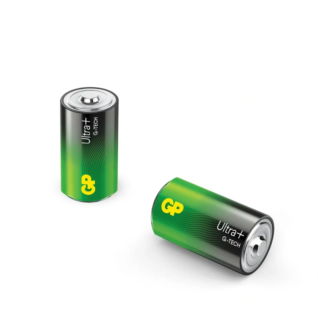 ULTRA PLUS Mono D Alkaline Batteries - 2 pieces