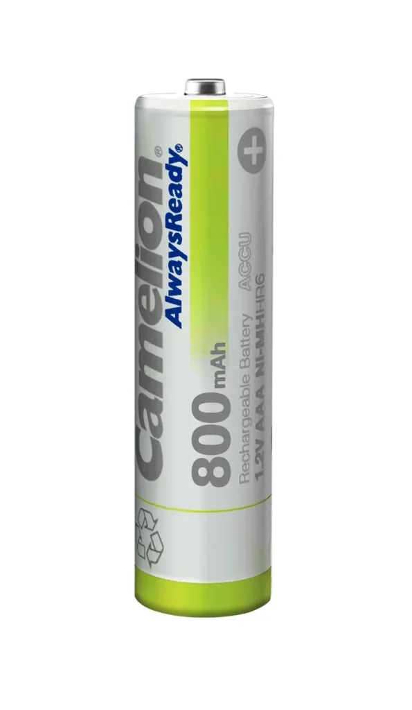 NiMH Micro (AAA) V-battery with 800 mAh - 2 pieces