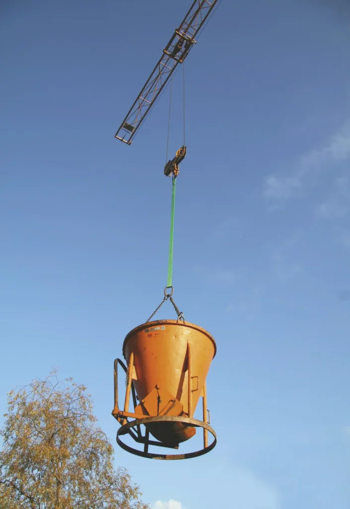 Lifting strap 3000 kg, 4 m long, 90 mm wide