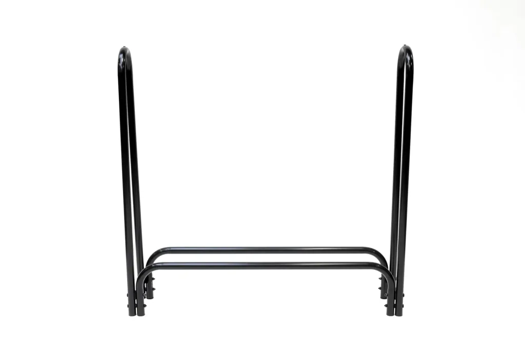 Firewood Firewood Rack 126x25x118 cm Black