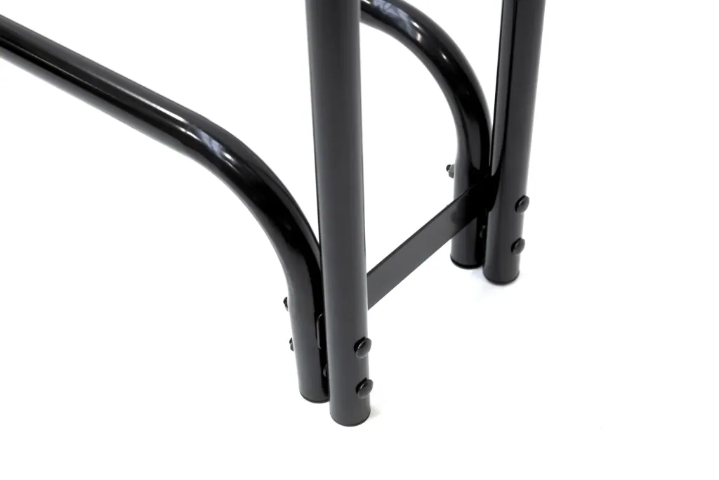 Firewood Firewood Rack 126x25x118 cm Black