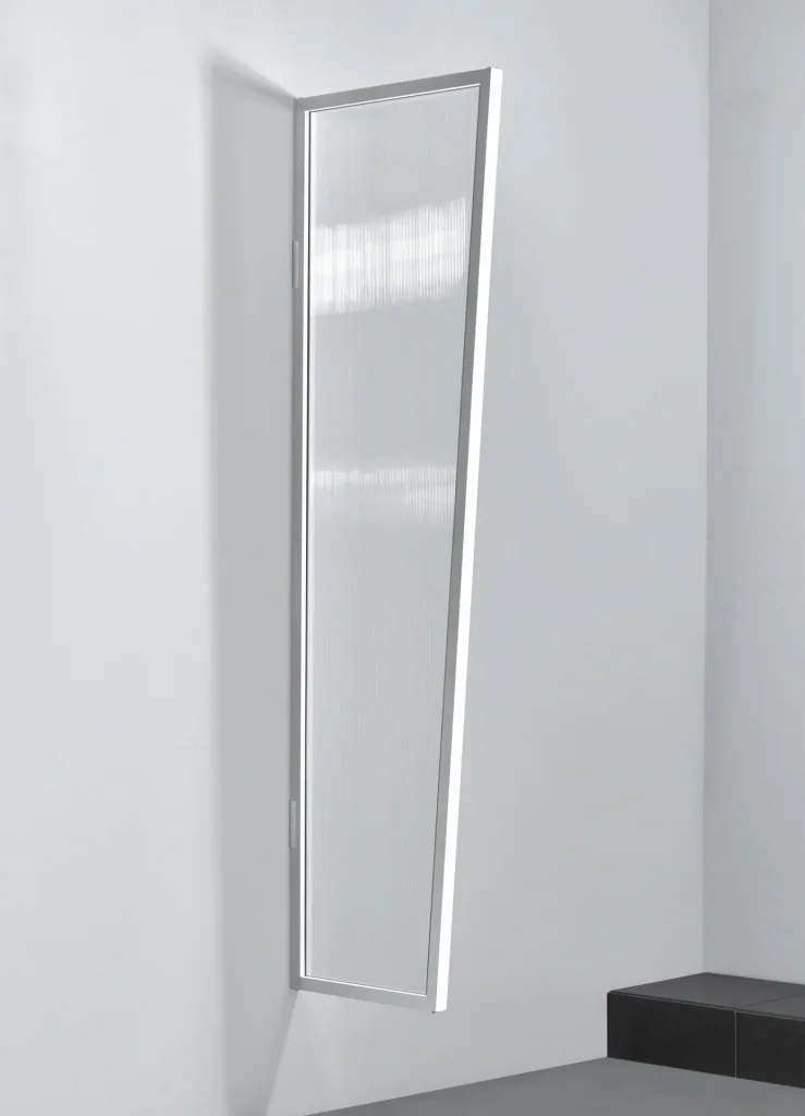 Side panel for B1 PC Clear, 2000 x 600 x 450 mm, color white