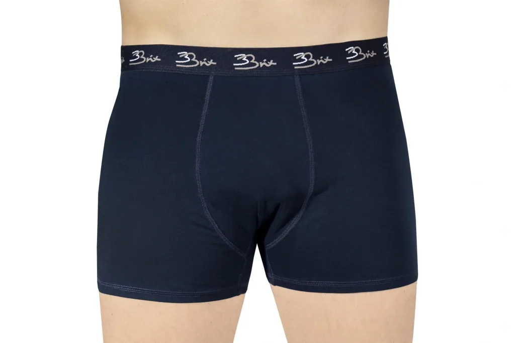 Boxer shorts in a double pack, color navy, size 2XL