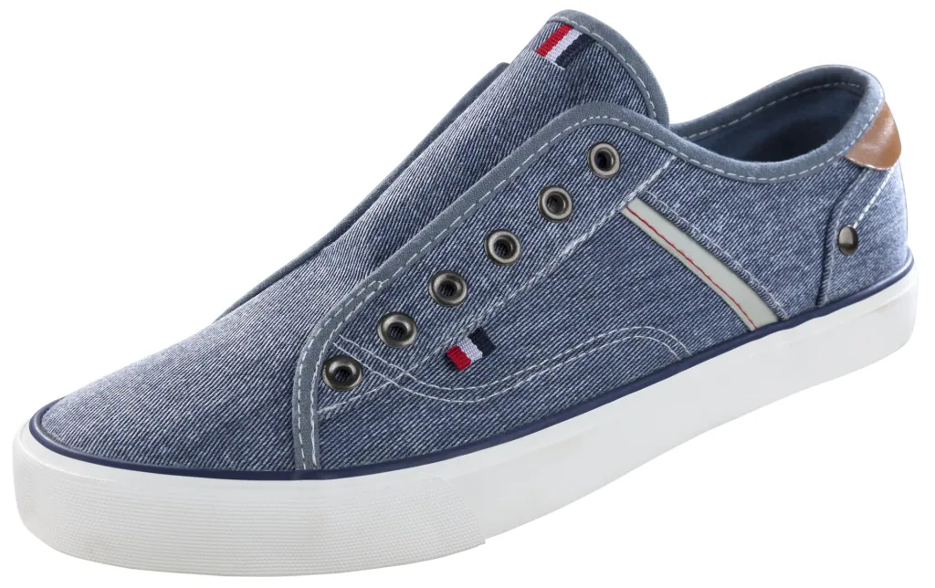 Canvas slipper, jeans blue, Gr.42