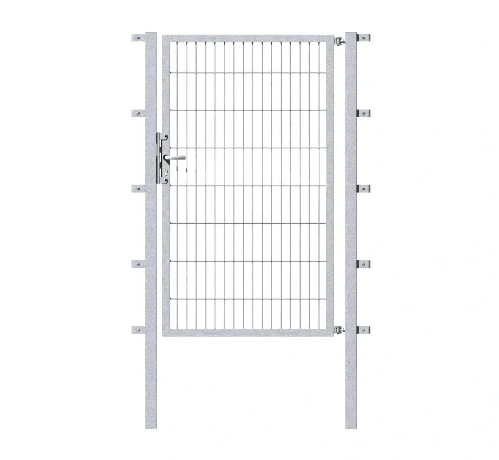 Single gate Flexo with accessories, hot-dip galvanized/ width 150 cm, height 100 cm