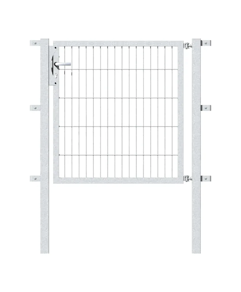Single gate Flexo with accessories, hot-dip galvanized/ width 100 cm, height 100 cm