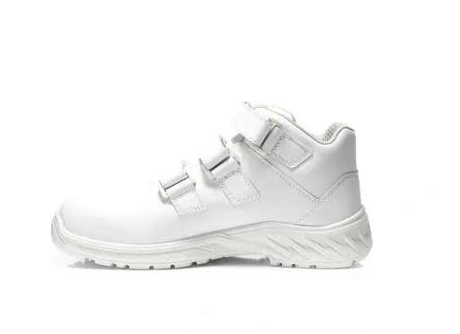 Safety lace-up boots jo_CLEAN Strap white Mid ESD S3 size 39