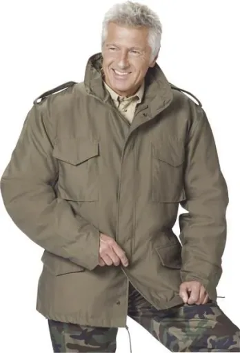 US Fieldjacket M65, Farbe oliv, Gr. M