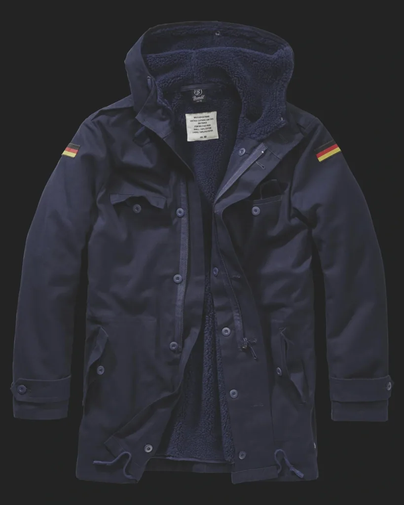 BW Parka Color Marine, Gr.52/XL