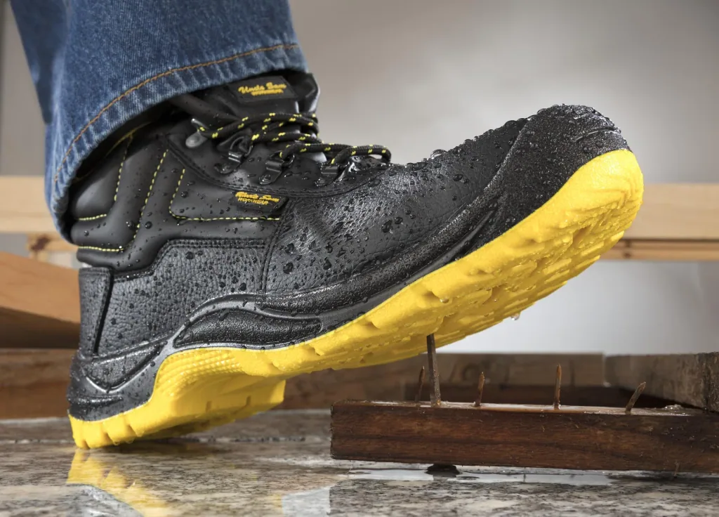 Safety boots S3, color black/yellow, size 40