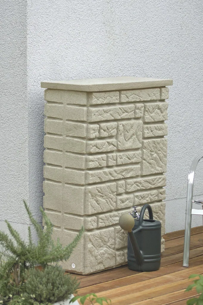 Rain storage tank MAURANO, color sandstone