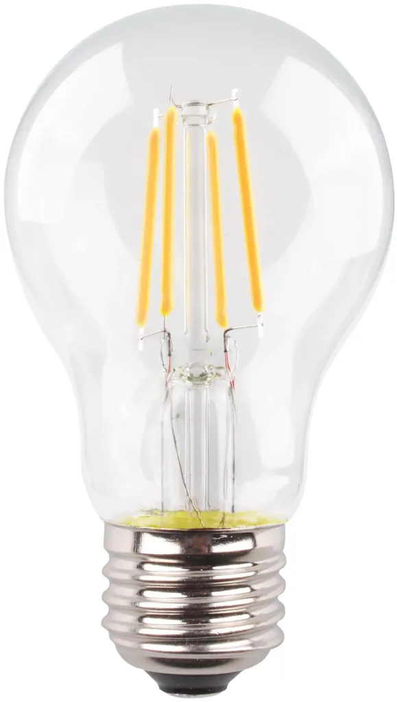 Retro LED lamp with 8 watts (75W), E27, warm white