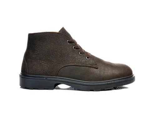 Safety lace-up boots NIKOLAS XW brown Mid ESD S3 size 41