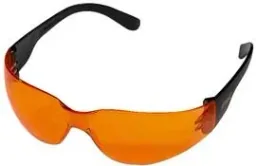 Safety glasses Light, orange