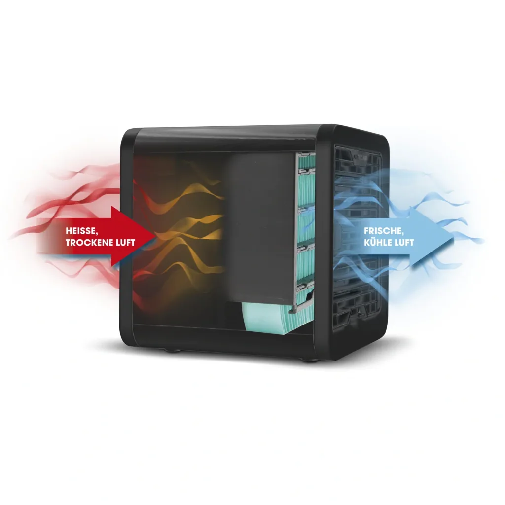 Arctic Air evaporative air conditioner black