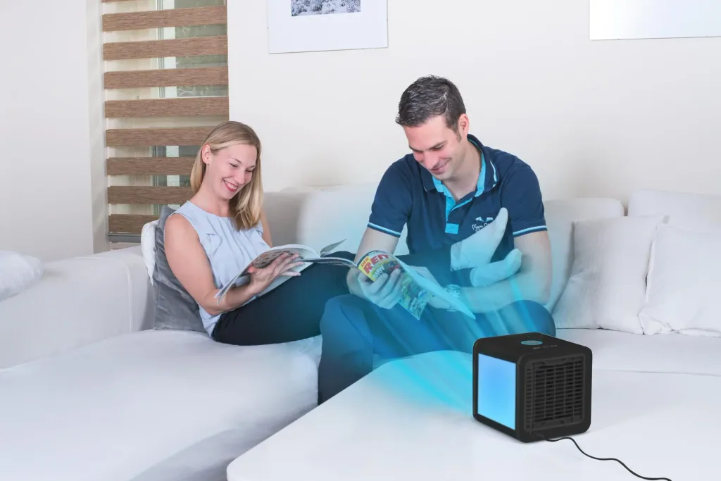Arctic Air evaporative air conditioner black