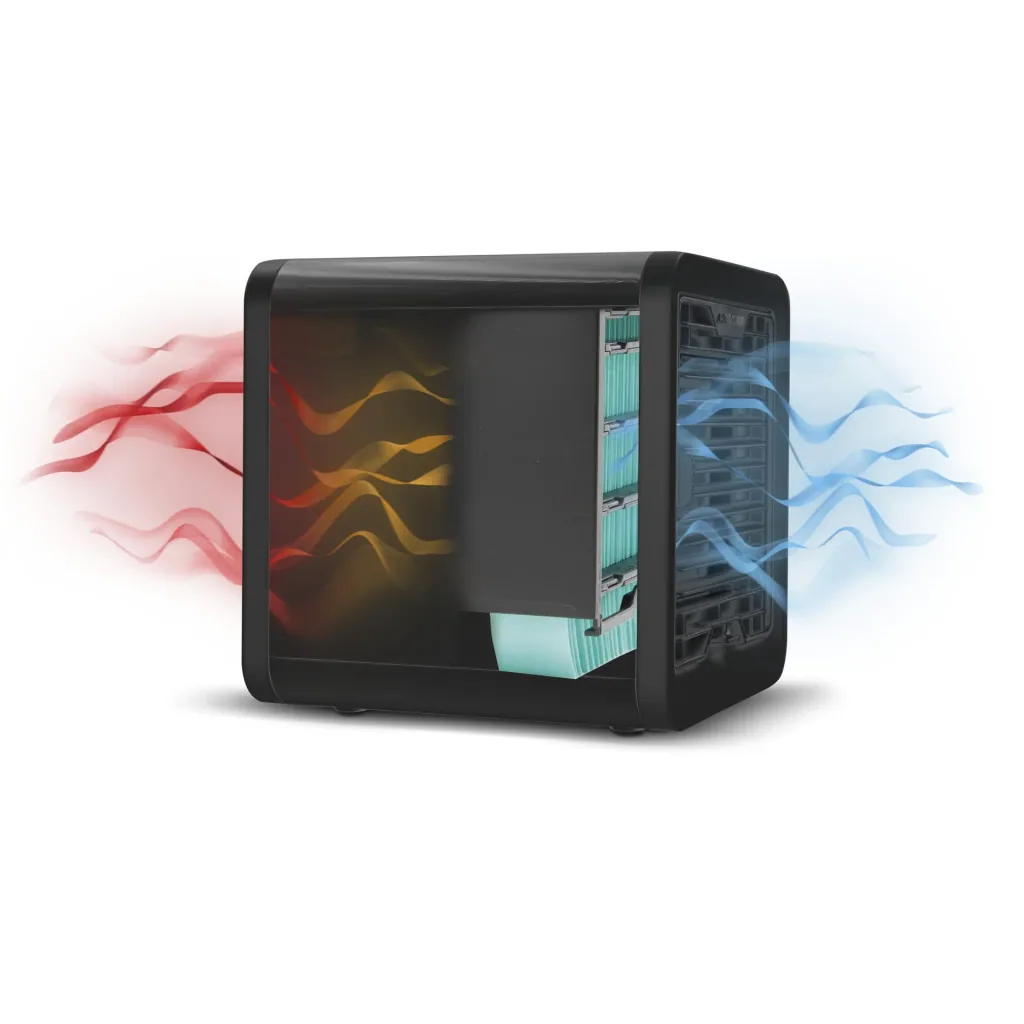 Arctic Air evaporative air conditioner black