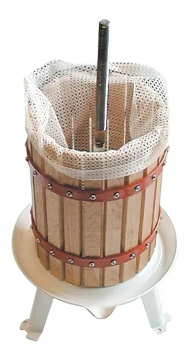 Fruitpers OP 30, 30 liter met mechanische aandrijving