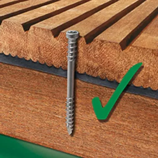 Screws "D", A2, T-STAR plus, 5 x 50 mm, 200 pieces