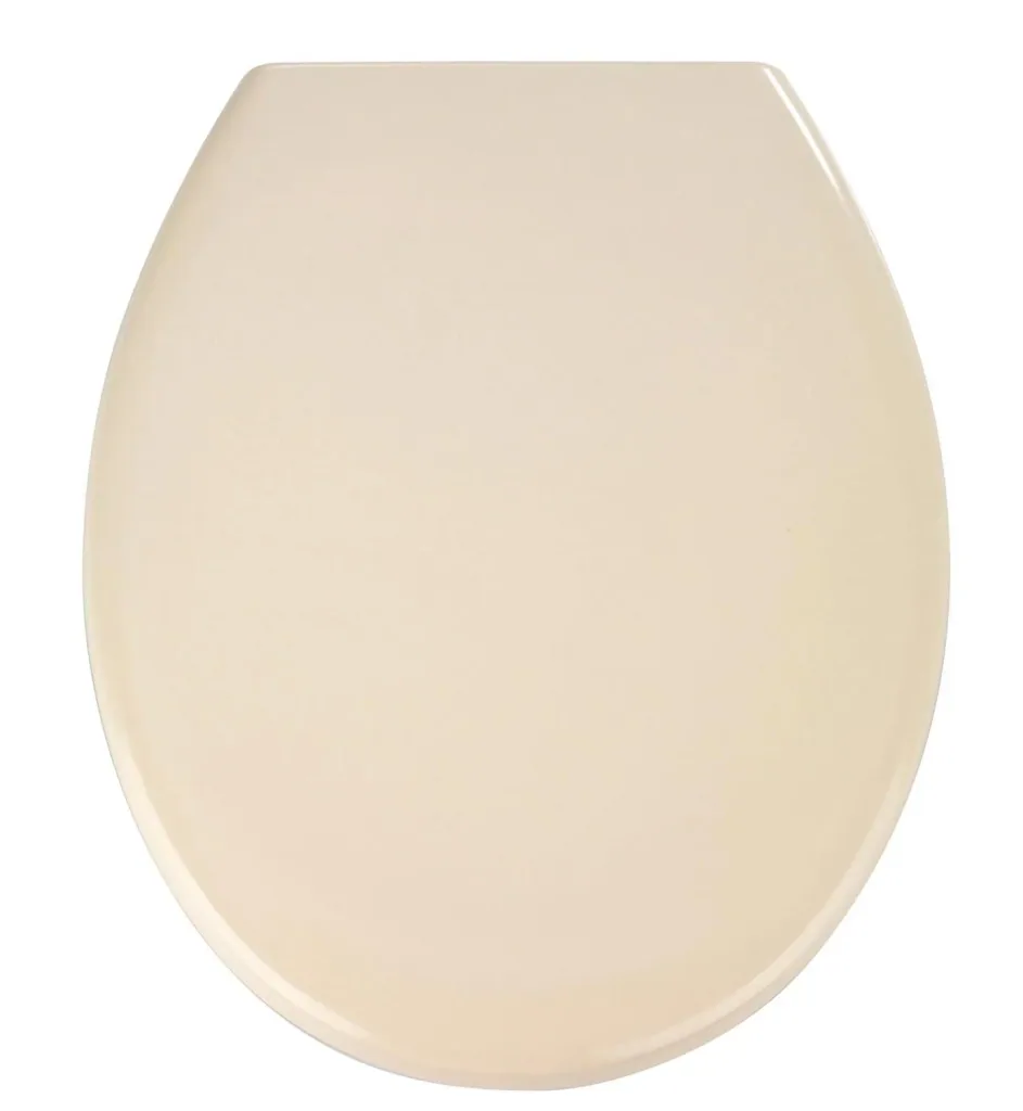 Premium WC seat "Ottana", beige, with soft-close