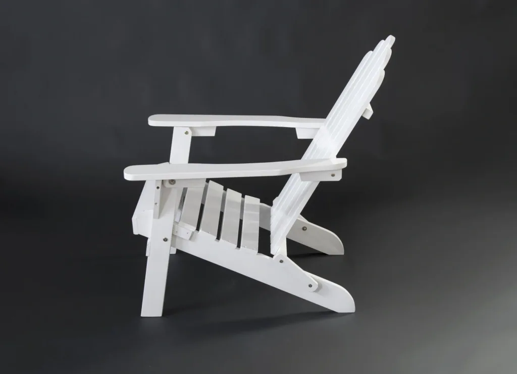 Adirondack garden chair "Ben" white