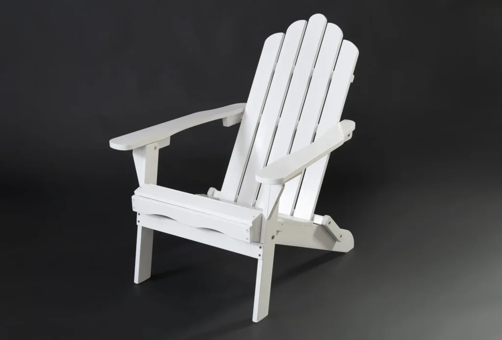 Adirondack garden chair "Ben" white