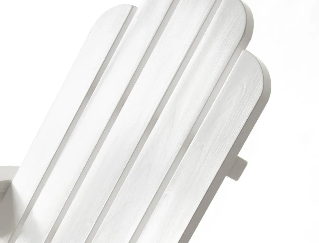 Adirondack garden chair "Ben" white