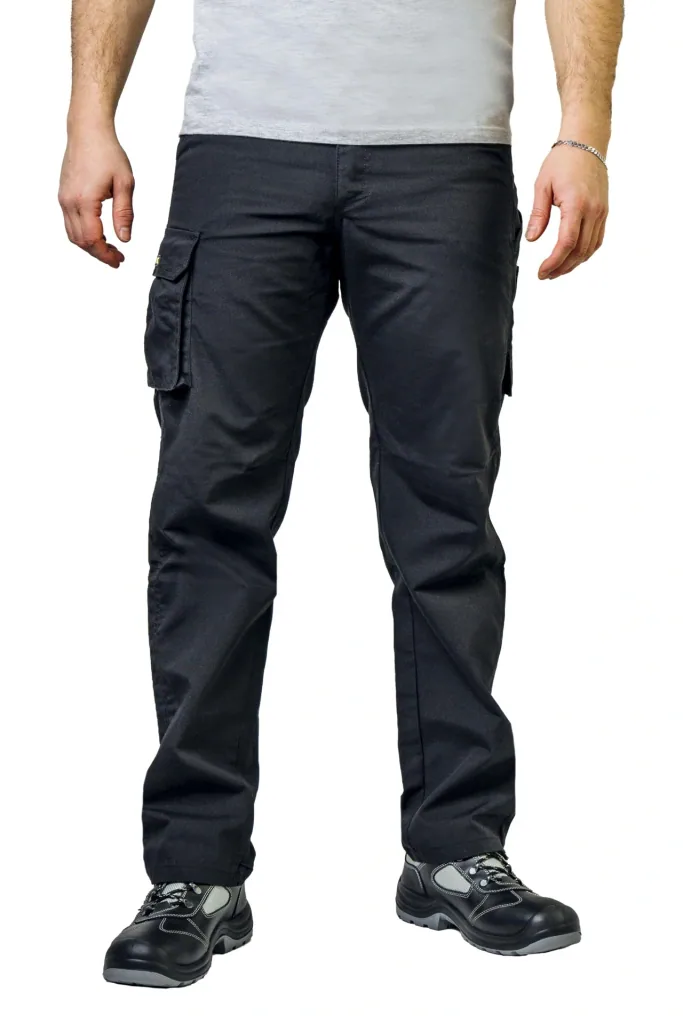Work trousers color black, size M